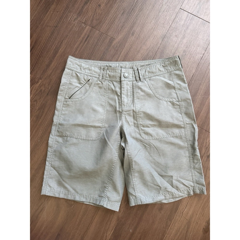 The North Face Womens Gray Shorts Lightweight Outdoor Face Horizon Size 4